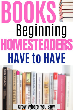 Τέσσερα βιβλία για την έναρξη Homesteaders